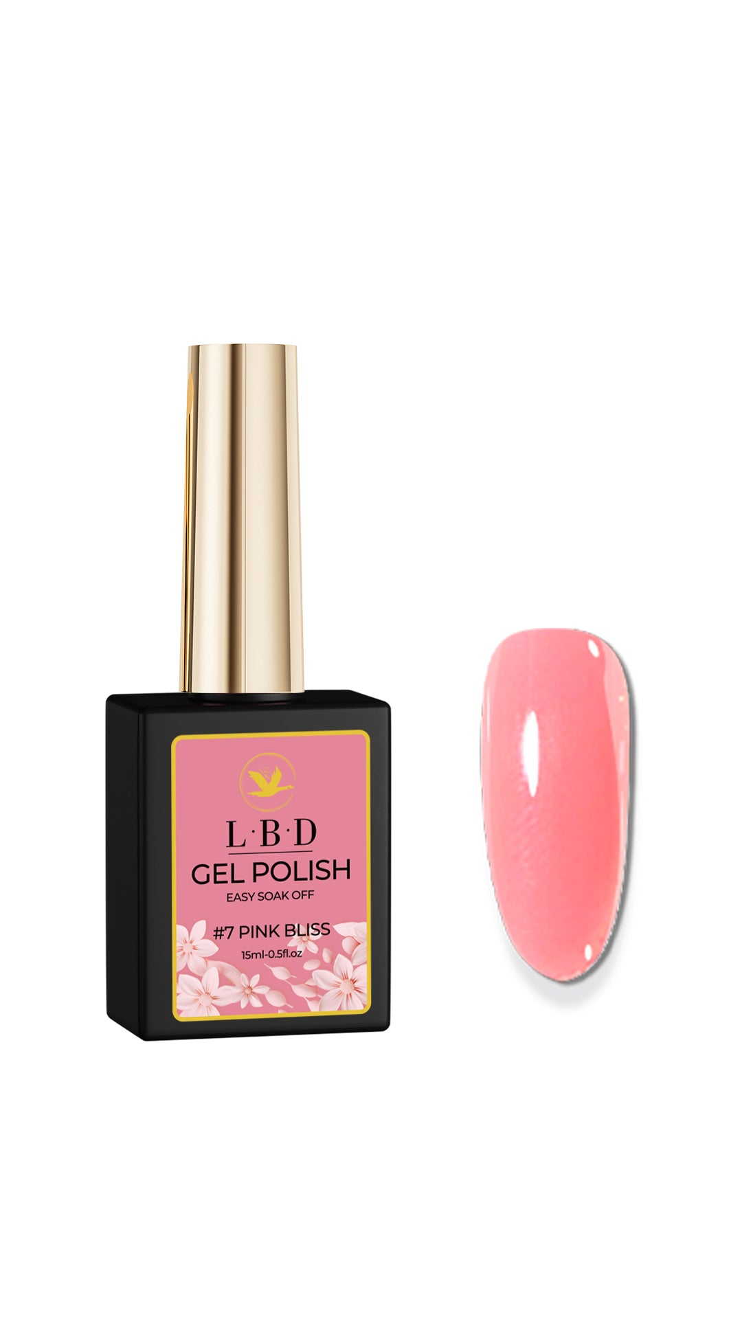 LBD Jelly Gel Polish – #7 PINK BLISS