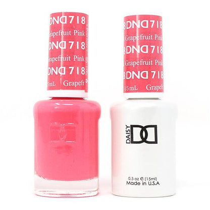 DND Gel & Polish Duo 718 Grapefruit Pink