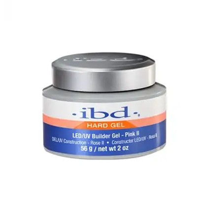 IBD Hard Gel LED/UV Builder Gel - PINK II 0.5oz