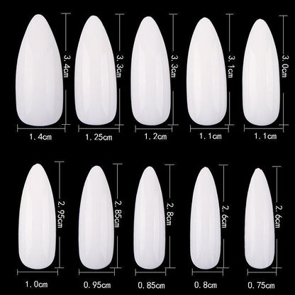 Cre8tion Special Shape - 05 Long Almond 500 pcs./box