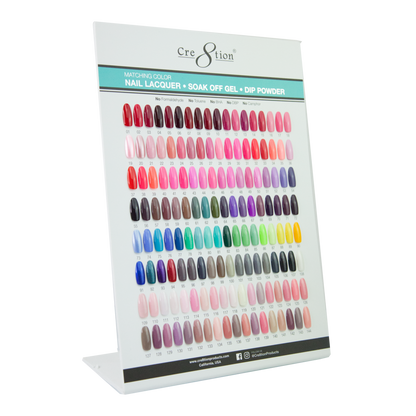 Cre8tion Counter Foam Display - 288 Matching Color Chart