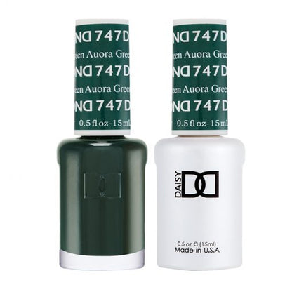 DND Gel & Polish Duo 747 Aurora Green