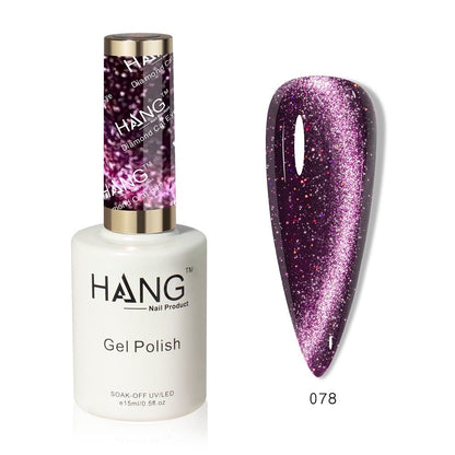 HANG 0.5oz Gel - Diamond Cat Eye ( #71 - 80 )