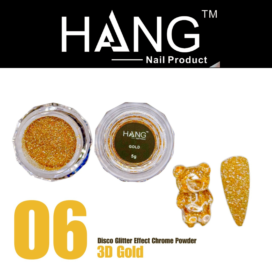 Hang Disco Giltter Effect Chrome Powder 5g