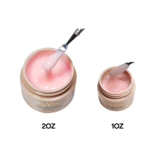 Cre8tion Overlay/Builder Gel in Jar - Hema Free/TPO Free - Low Heat - 04 Porcelain