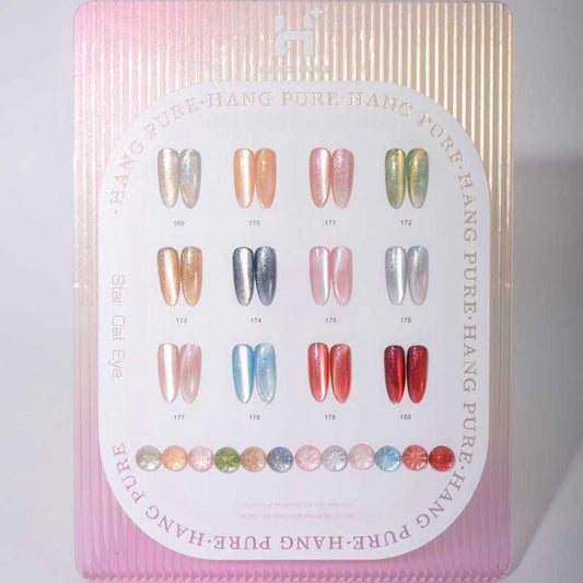 Hang Pure Star Cat Eye Gel - 12 Colors ( #169 - 180 )