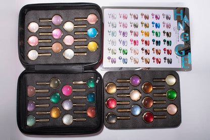 36 Colors Fashion Cat Eye + Display – Premium 18ml Magnetic Gel Polish, New Packaging