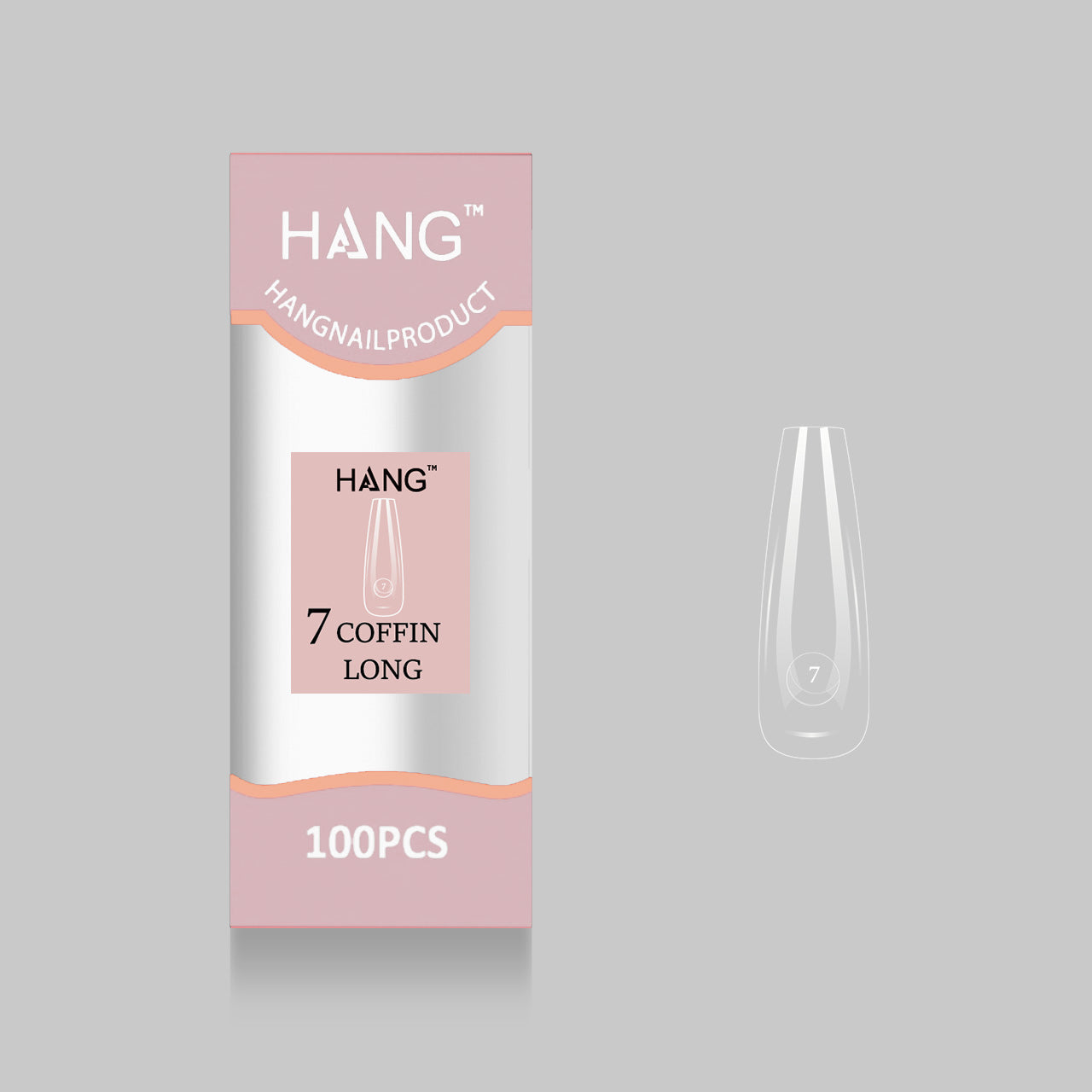 Hang Premium Tip Refill: Coffin Long ( 0 - 11 )