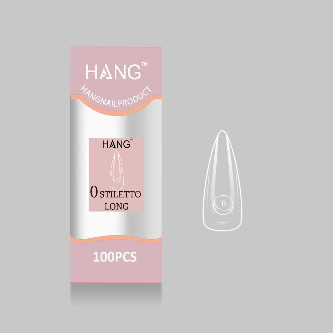 Hang Tip Refill: Stiletto Long ( 0 - 11 )