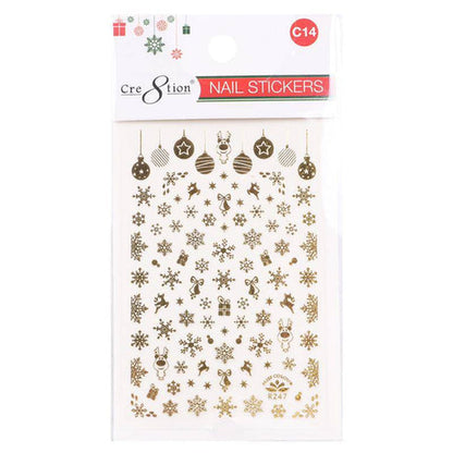 Cre8tion Nail Art Sticker Christmas (29 Styles)