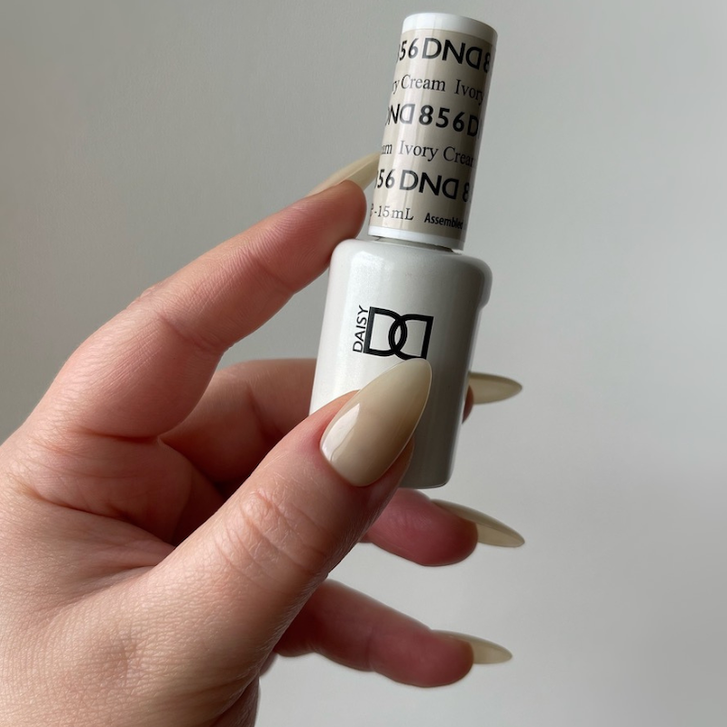 DND Gel & Polish Duo 856 Ivory Cream