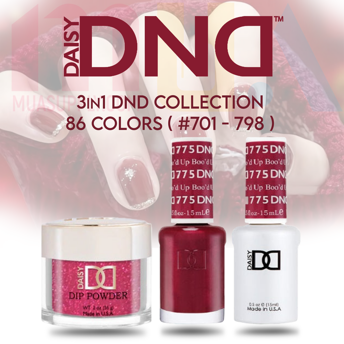 3in1 DND Collection 86 Colors ( #701 - 798 )