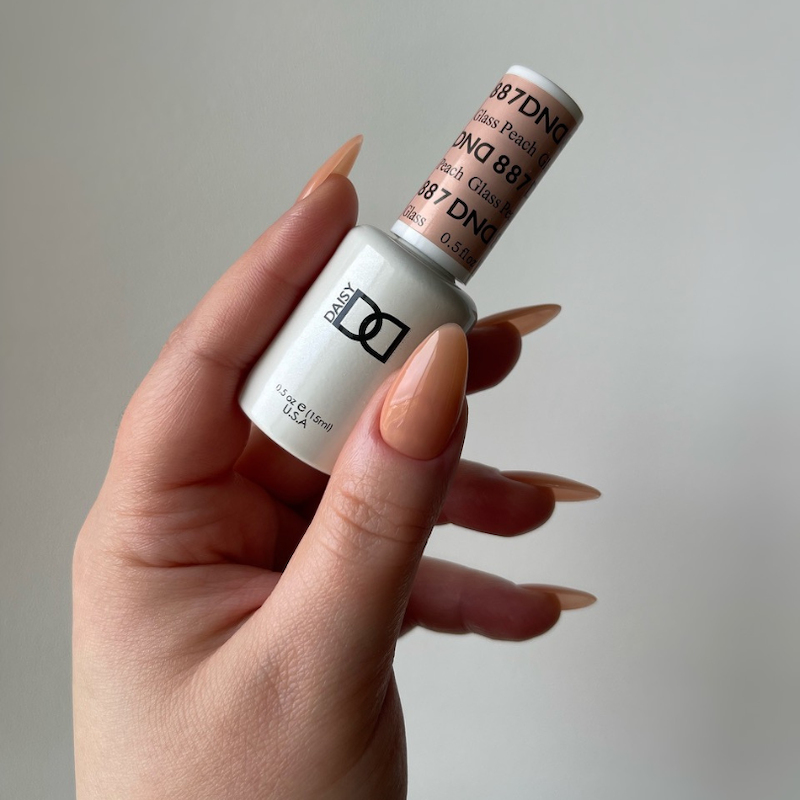 DND Gel & Polish Duo 887 Glass Peach