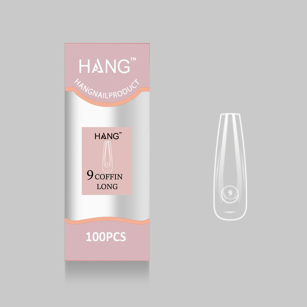 Hang Premium Tip Refill: Coffin Long ( 0 - 11 )