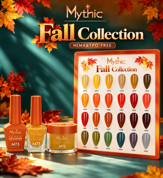 Mythic Fall Collection 24 colors (#73 - #96 ) + Color Chart