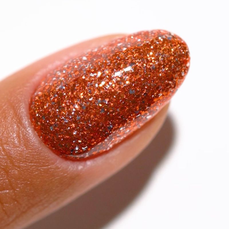 DND Super Glitter - Orange Aura #929