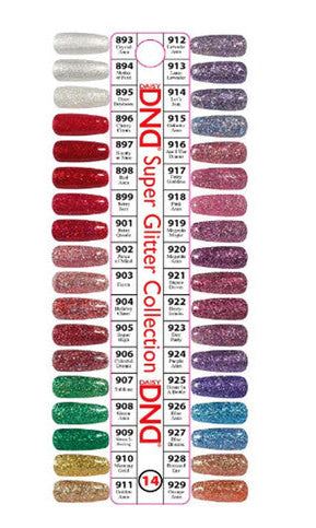 DND DC Gel & Polish Swatch TIP 14 ( 36 colors )