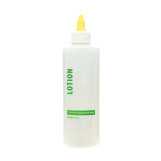 Cre8tion Plastic Bottle "Lotion" 8oz EMPTY - Cap Not Included