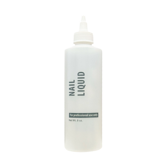 Cre8tion Plastic Bottle"Nail Liquid" 8oz EMPTY - Cap Not Included