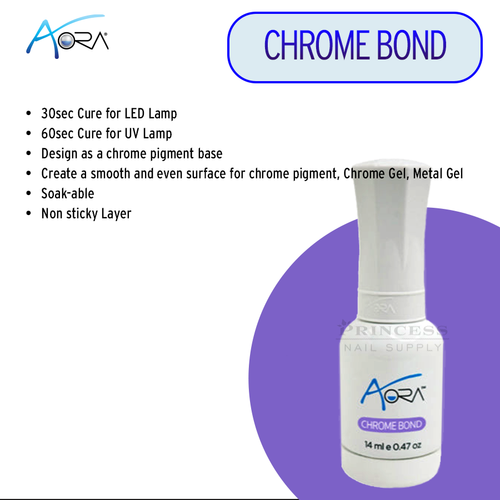 Aora bottle .5oz - Chrome Bond