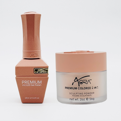 Aora 2in1   Gel + Dip_Acrylic -#12 - The Perfect Tan