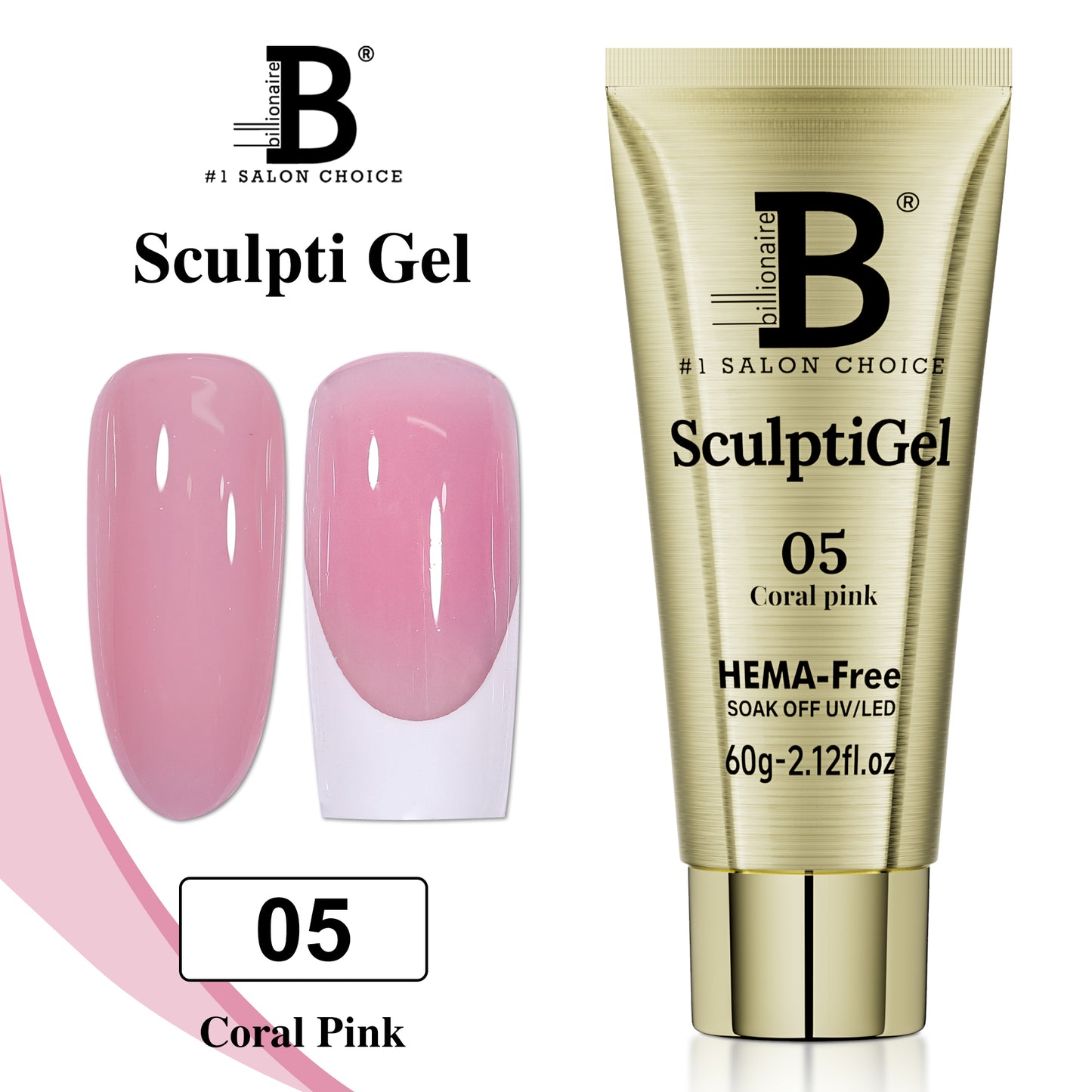 Billionaire Sculptigel 05 Coral Pink