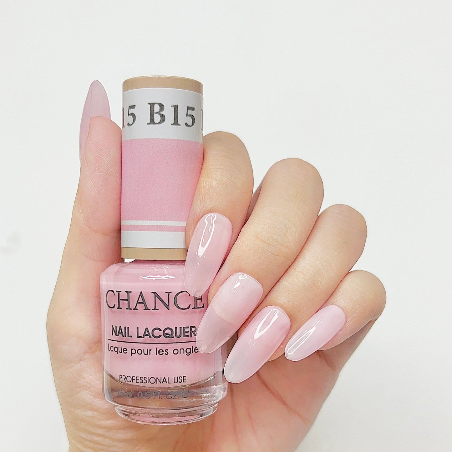 Chance Gel & Nail Lacquer Duo 0.5oz B15 - Bare Collection