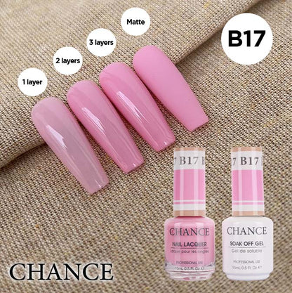 Chance Gel & Nail Lacquer Duo 0.5oz B17 - Bare Collection