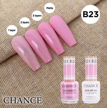 Chance Gel & Nail Lacquer Duo 0.5oz B23 - Bare Collection