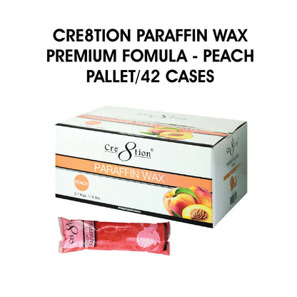 Cre8tion Paraffin Wax Peach - Premium Fomula