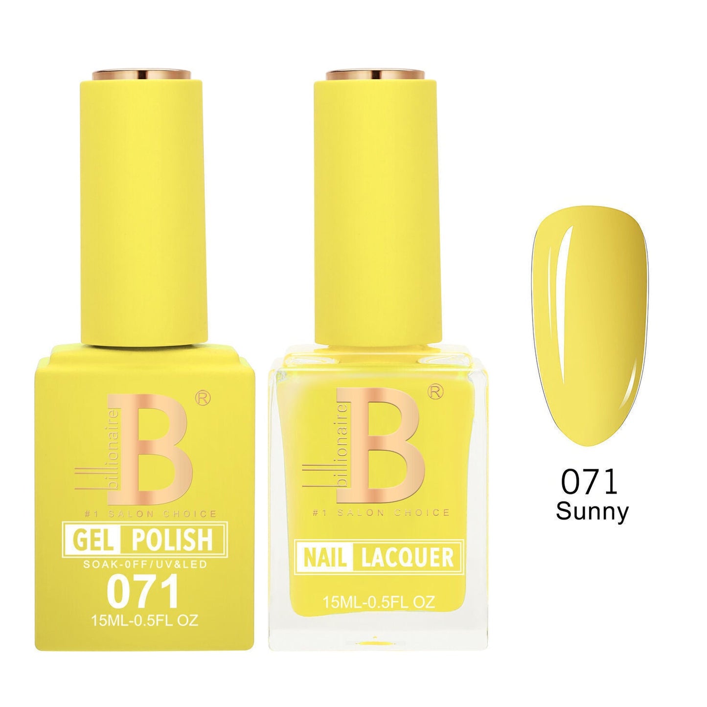 Billionaire 071 Sunny - Imperial Collection Gel & Lacquer Duo 15ml