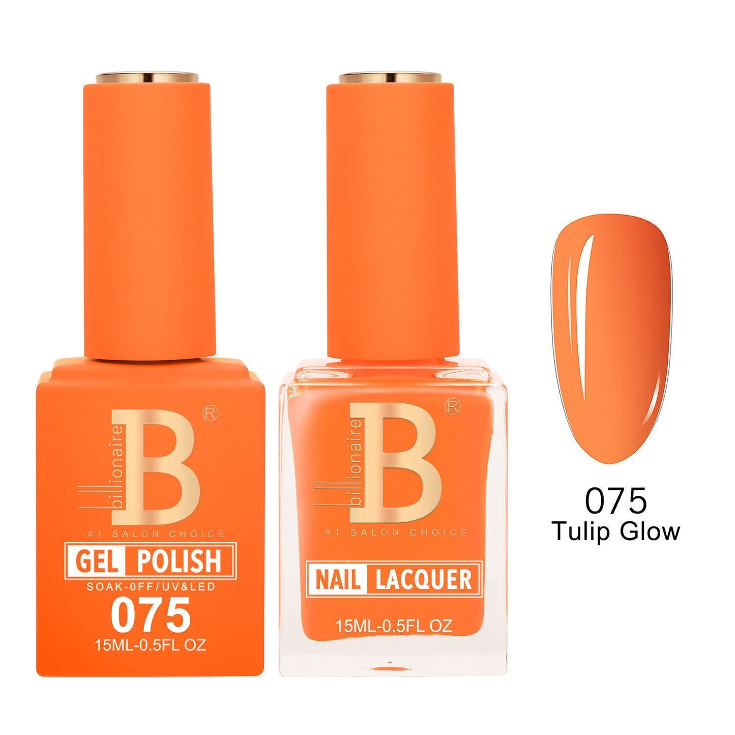 Billionaire 075 Tulip Glow - Imperial Collection Gel & Lacquer Duo 15ml