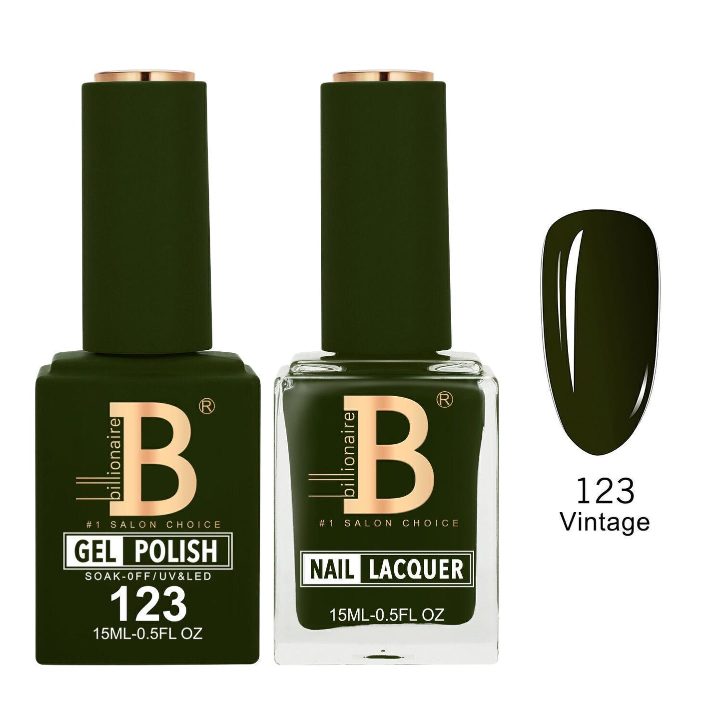 Billionaire 123 Vintage - Imperial Collection Gel & Lacquer Duo 15ml
