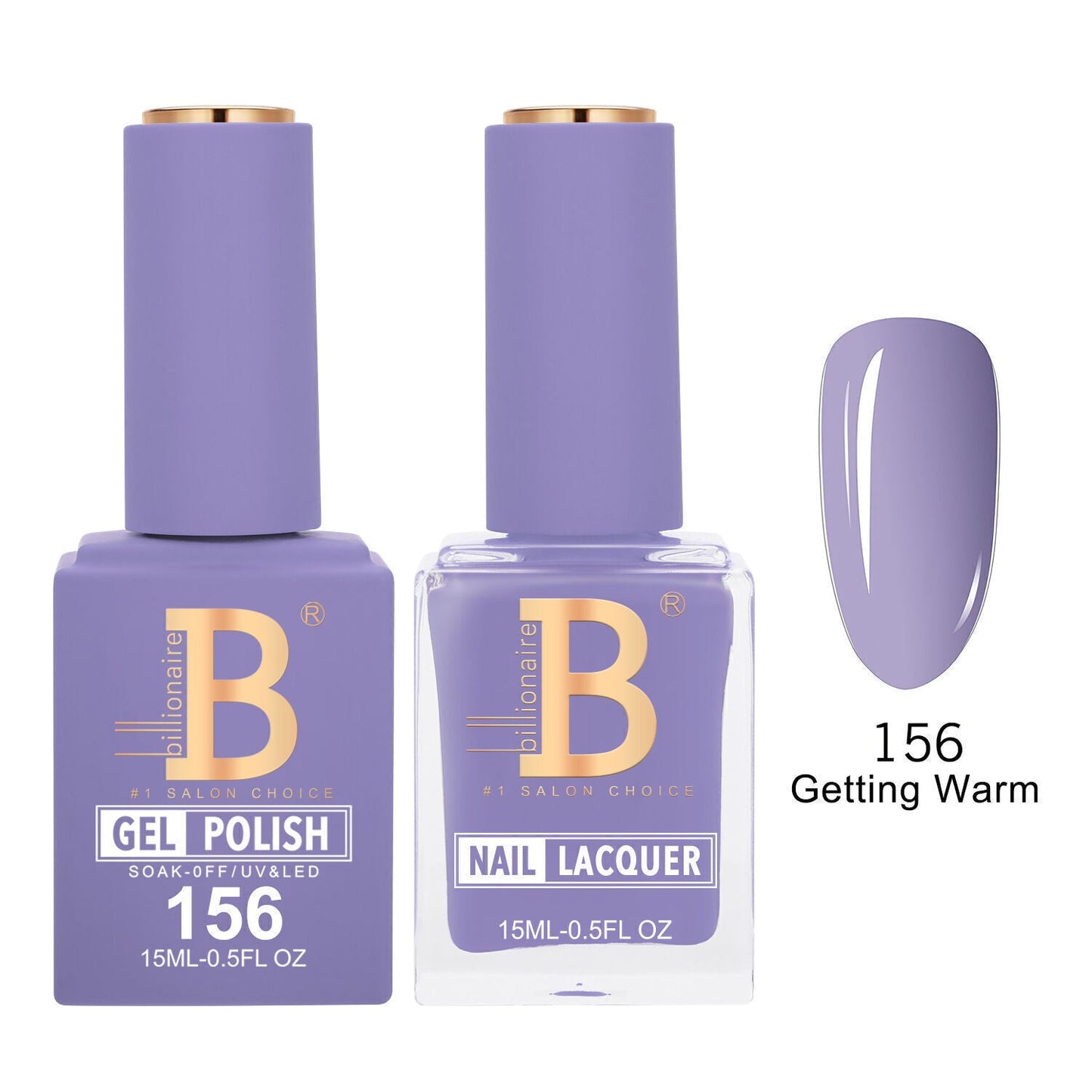 Billionaire 156 Getting Warm - Imperial Collection Gel & Lacquer Duo 15ml