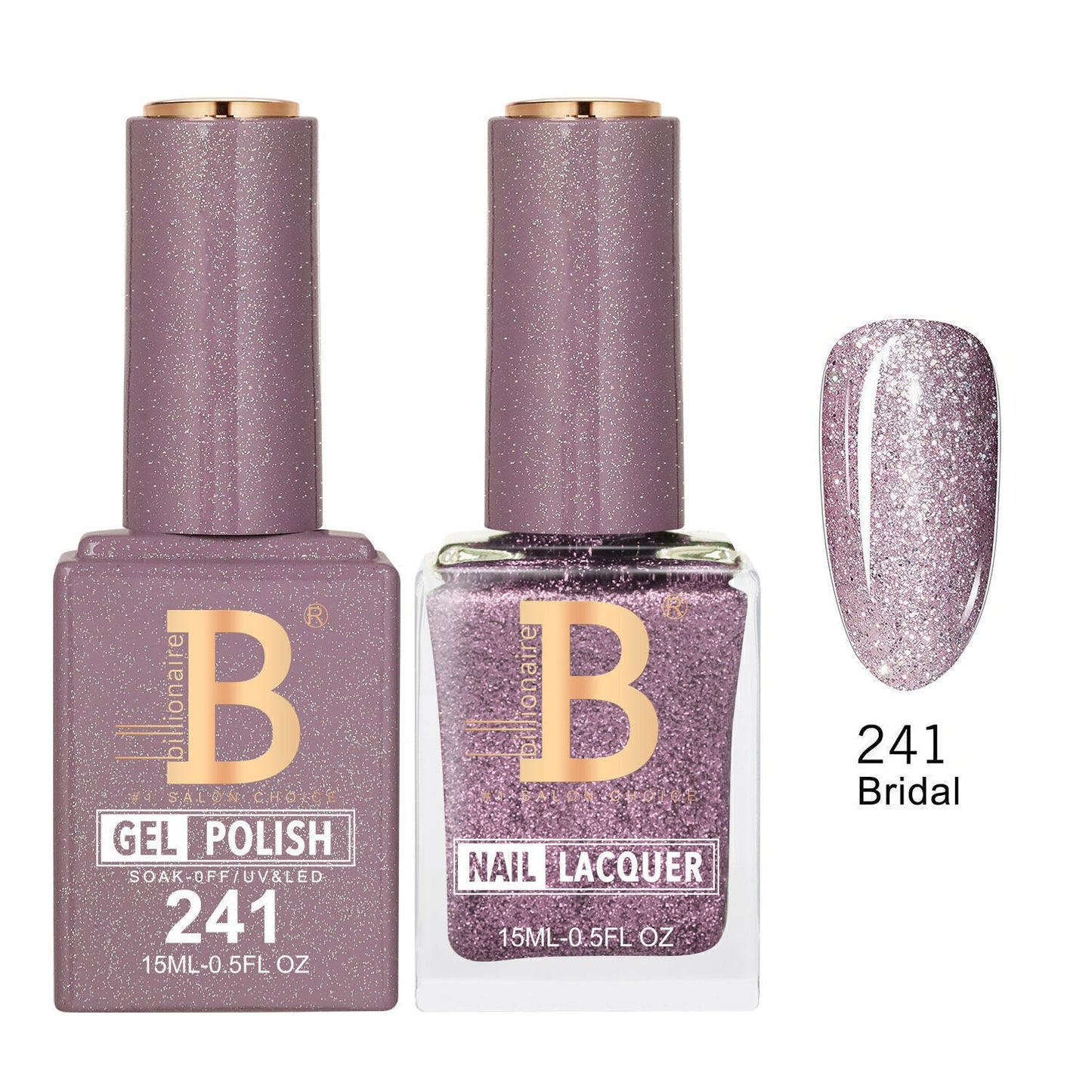 Billionaire 241 Bridal - Imperial Collection Gel & Lacquer Duo 15ml