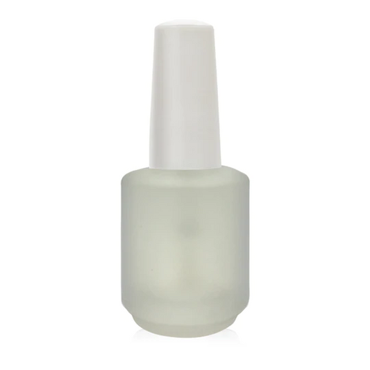 Cre8tion Empty Glass Bottle .5oz  Blank Frost