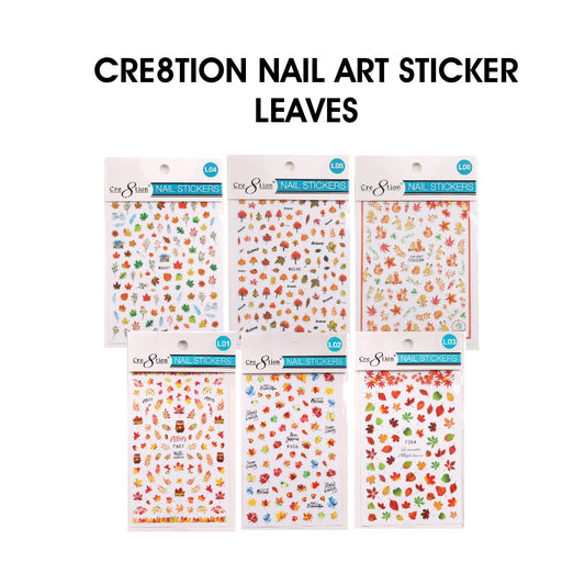 Cre8tion Nail Art Sticker Leaves (11 Styles)