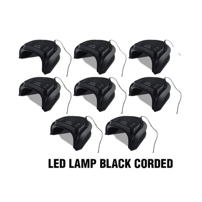 Cre8tion Signature LED Lamp Black Corded