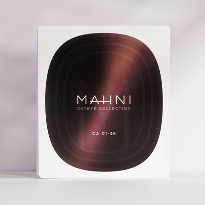 Mahni Cream Gel Glitter/Cat Eye Collection Book - 36 Colors