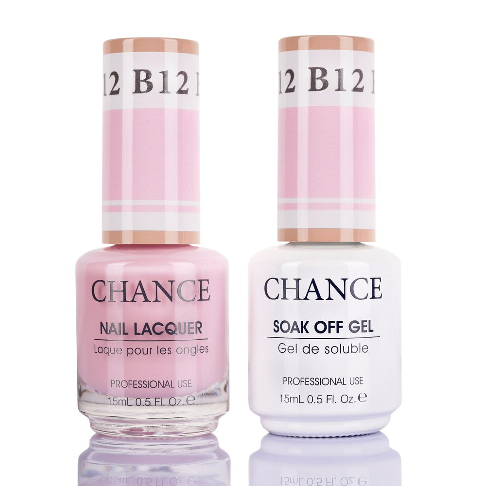 Chance Gel & Nail Lacquer Duo 0.5oz B12 - Bare Collection