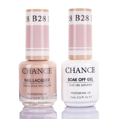 Chance Gel & Nail Lacquer Duo 0.5oz B28 - Bare Collection