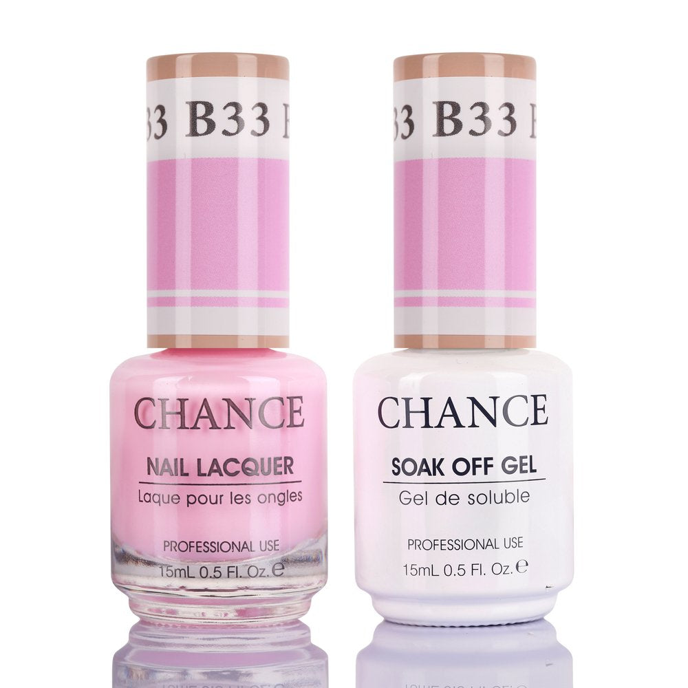 Chance Gel & Nail Lacquer Duo 0.5oz B33 - Bare Collection