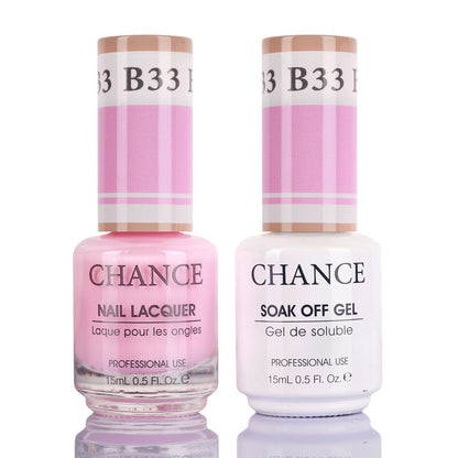 Chance Gel & Nail Lacquer Duo 0.5oz B33 - Bare Collection