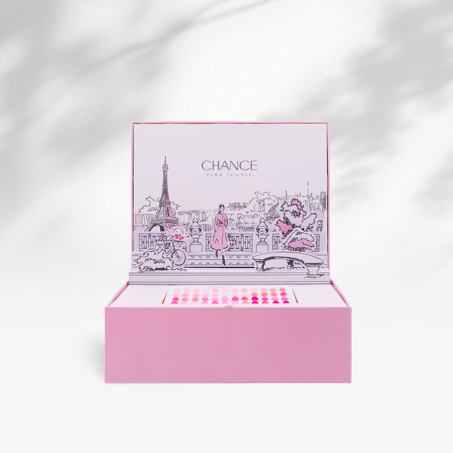 Chance Pink Iconic Collection  -  48 TPO &amp; HEMA FREE Gel Colors w/ 2 Color displays &nbsp;(free 12 base, 12 top gel).5oz