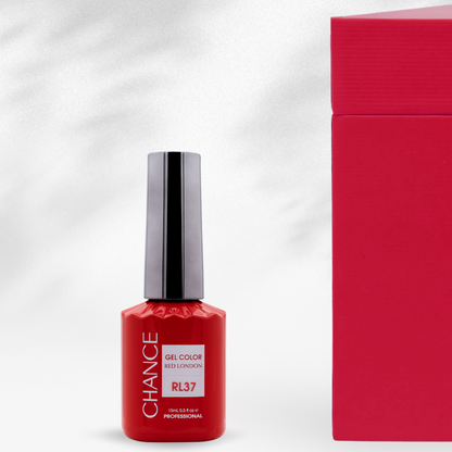 Chance Red London Collection - 48 TPO & HEMA FREE Gel Colors w/ 2 Color displays  (free 12 base, 12 top gel)