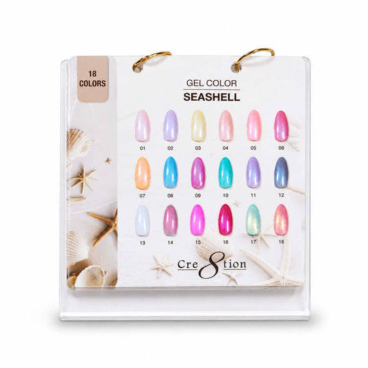 Cre8tion Calendar Display - Seashell Gel 18 Colors