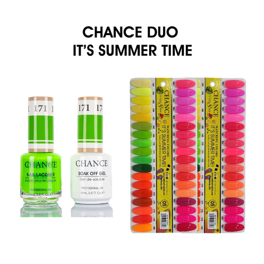 Chance Matching Duo 0.5oz - 36 Colors ( #145 - #180 ) It’s Summer Time Collection