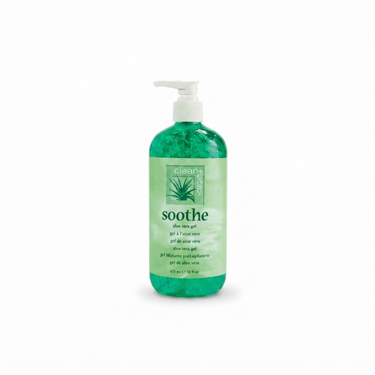 Clean + Easy - 43604 Waxing Soothe Aloe Vera Gel 16oz