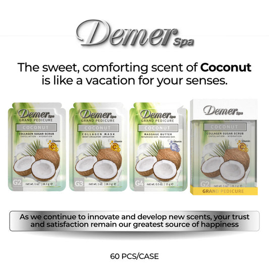 Demer Deluxe Pedi 4in1 - Coconut