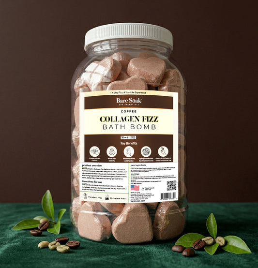 Bare Soak Collagen Pedi Bomb - 50pc - Coffee